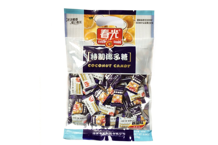 春光特制椰子糖(蓝) 228G